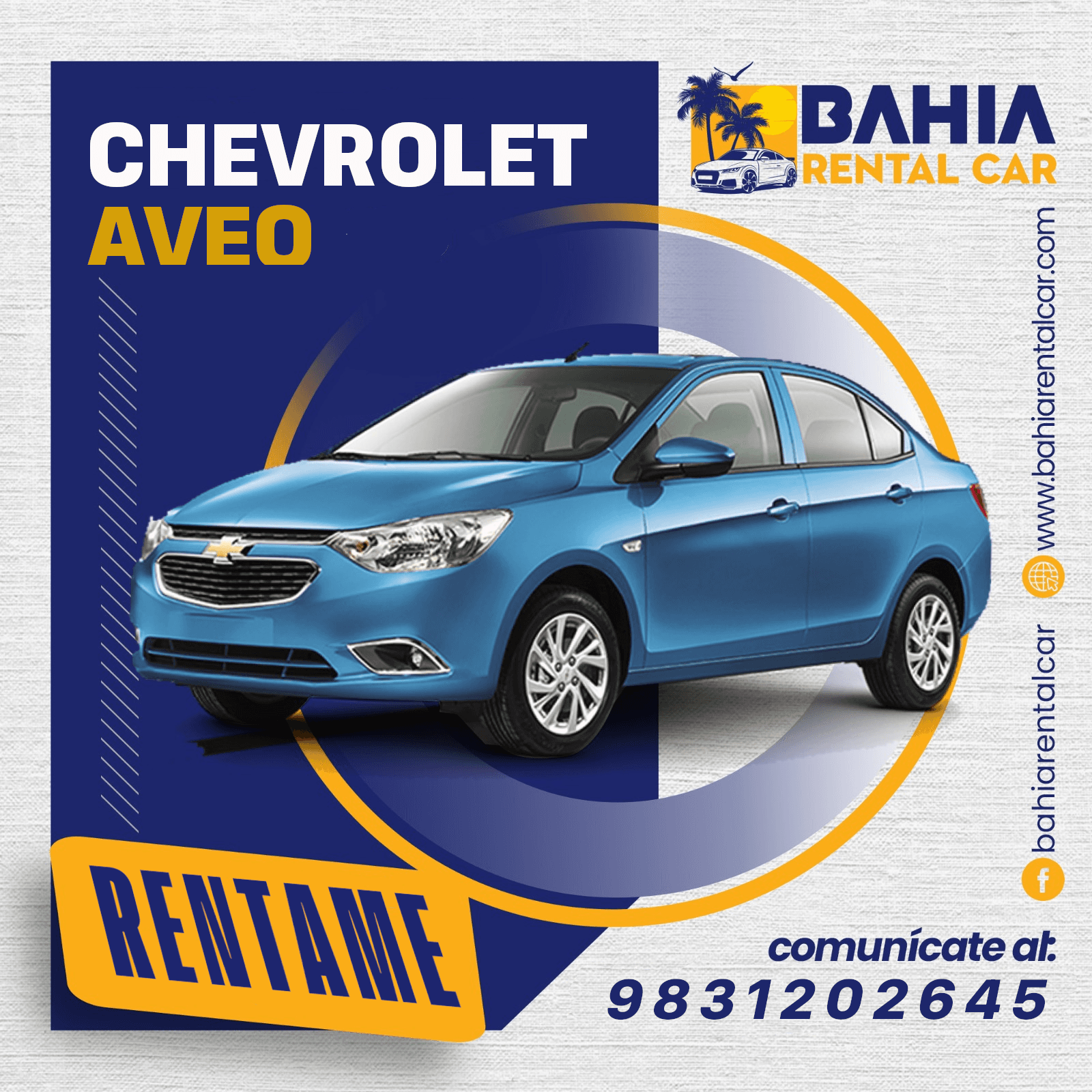 CHEVROLET AVEO 2020 - AZUL